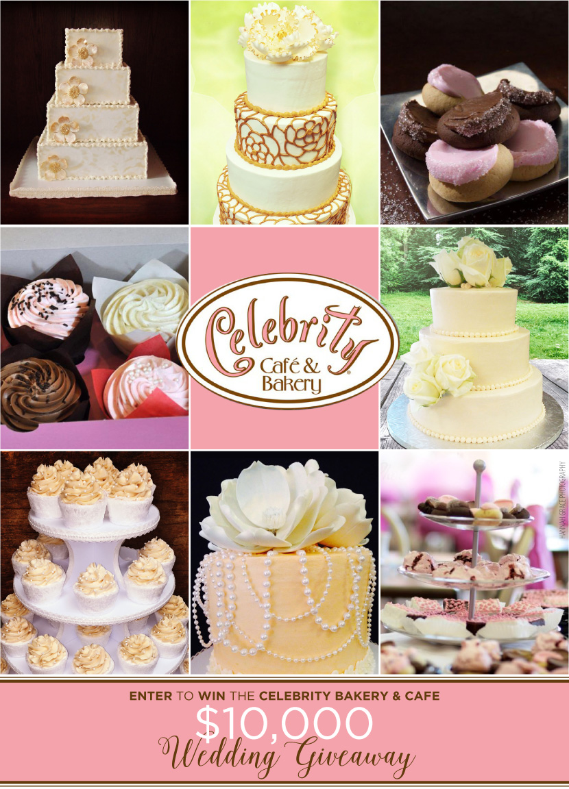 Celebrity Cafe & Bakery Wedding Giveaway