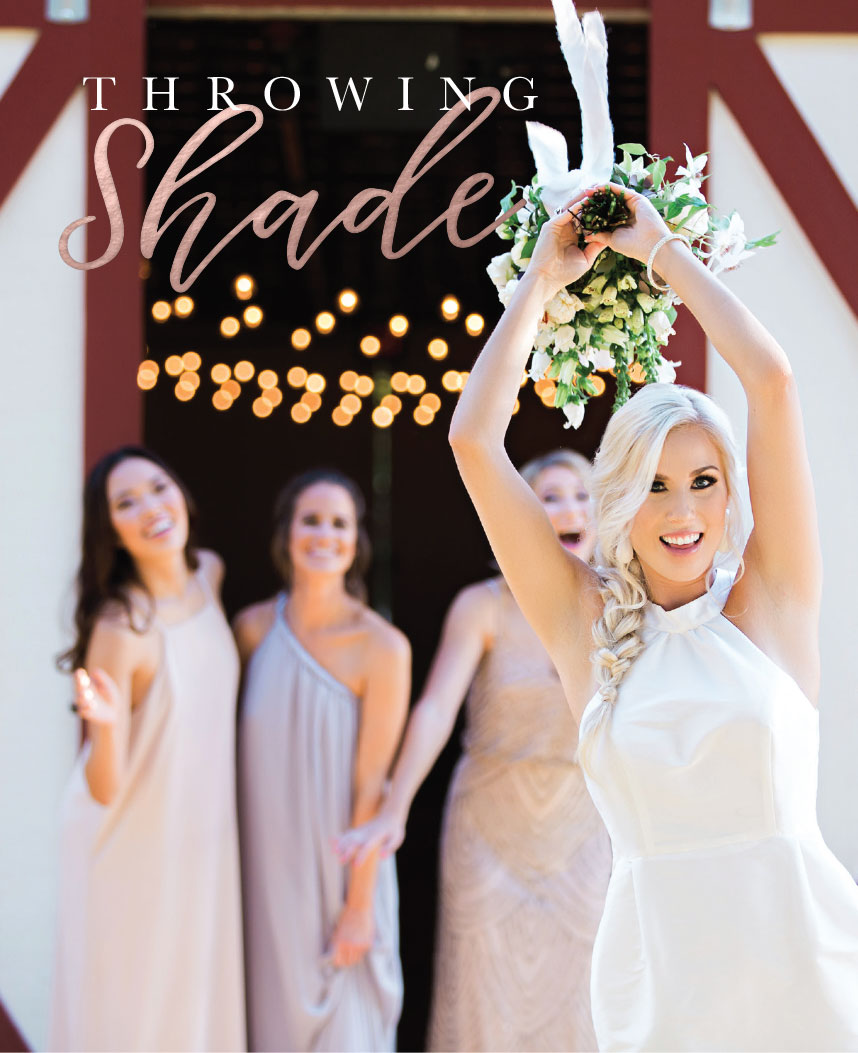 Throwing Shade Colorful Bouquets from North Texas Florists