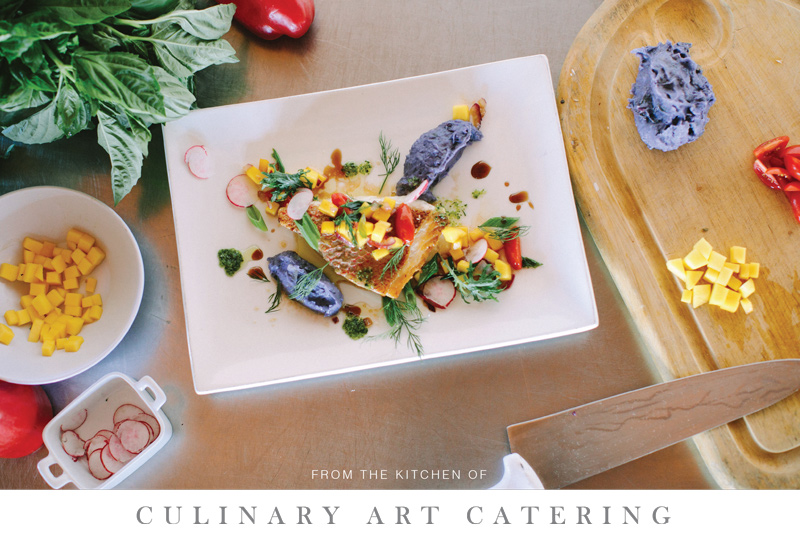 Culinary Creatives In the Kitchen with DFW Wedding Caterer Culinary